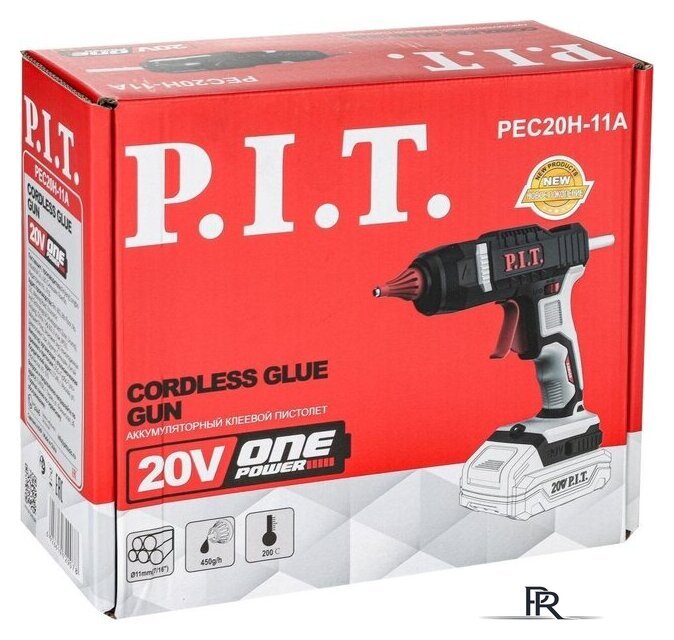 Термоклеевой пистолет P.I.T. PEC20H-11A Solo (без АКБ) - Изображение №2 — Интернет-магазин ПроЗаказ