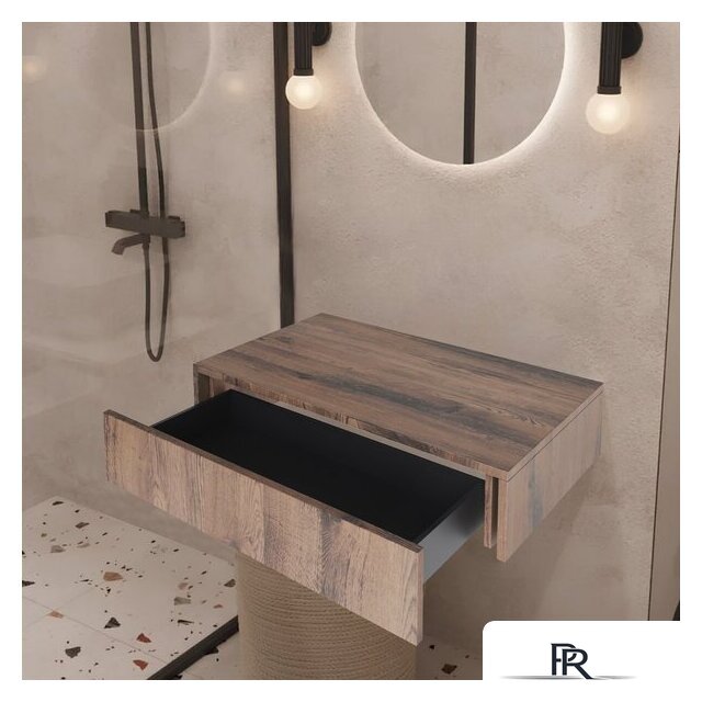  ЗОВ Тумба под умывальник Токио Премиум 2 100 TP2100AWPTOC (аттик) - Изображение №4 — Интернет-магазин ПроЗаказ