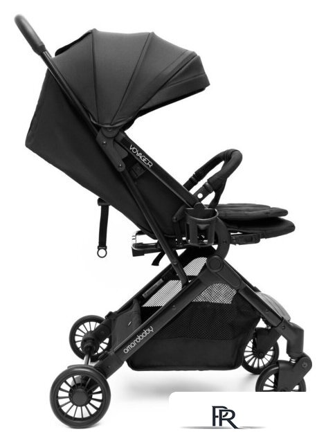 Коляска прогулочная «книга» Amarobaby Voyager (черный) - Изображение №17 — Интернет-магазин ПроЗаказ