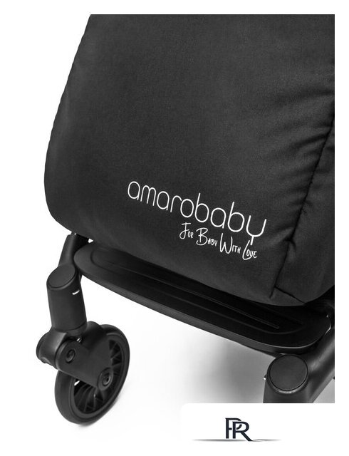 Коляска прогулочная «книга» Amarobaby Voyager (черный) - Изображение №28 — Интернет-магазин ПроЗаказ