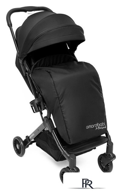 Коляска прогулочная «книга» Amarobaby Voyager (черный) - Изображение №20 — Интернет-магазин ПроЗаказ