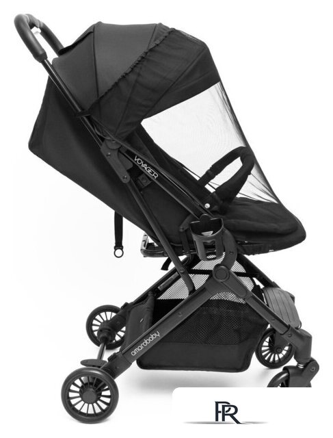 Коляска прогулочная «книга» Amarobaby Voyager (черный) - Изображение №21 — Интернет-магазин ПроЗаказ