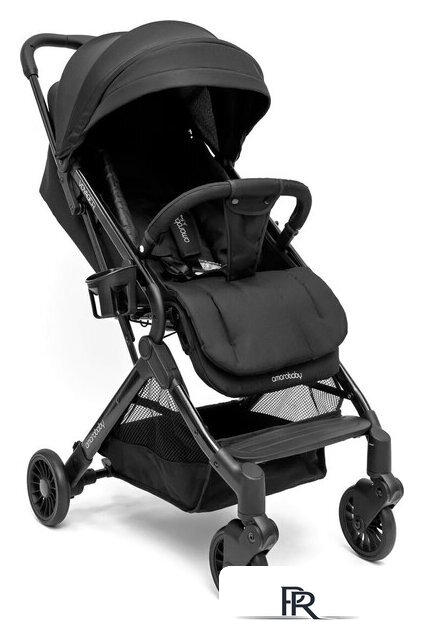 Коляска прогулочная «книга» Amarobaby Voyager (черный) - Изображение №1 — Интернет-магазин ПроЗаказ