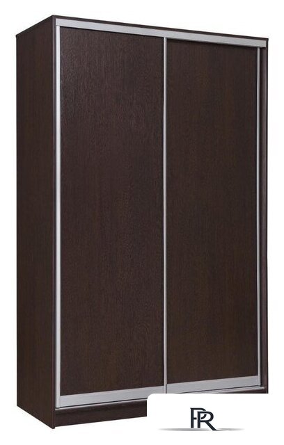 Шкаф-купе Рэйгрупп 158450 VVX Elgon РГ-10.03 (венге/хром) - Изображение №1 — Интернет-магазин ПроЗаказ