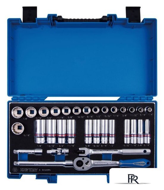 Универсальный набор инструментов King Tony 3032SRV (32 предмета) - Изображение №1 — Интернет-магазин ПроЗаказ