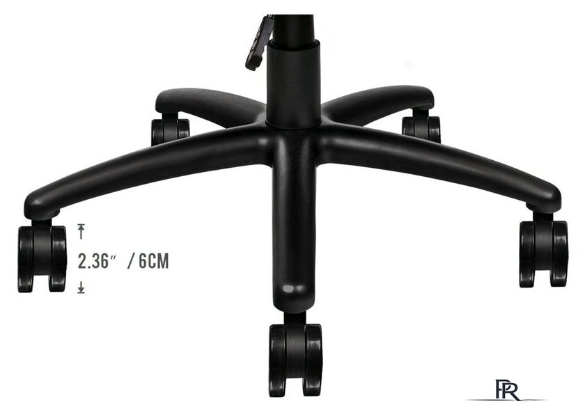 Игровое (геймерское) кресло Thermaltake U Fit GGC-UFT-BRMWDS-01 (черный/красный) - Изображение №8 — Интернет-магазин ПроЗаказ