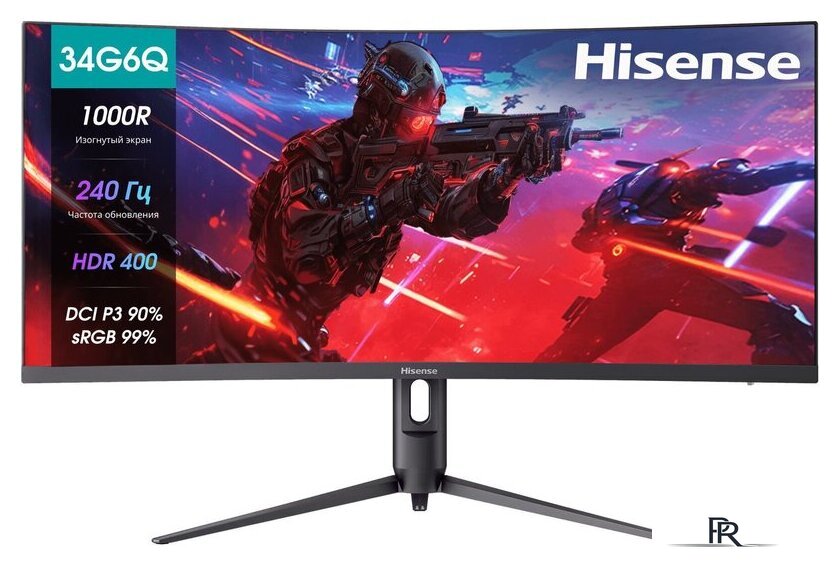 Игровой монитор Hisense 34G6Q Pro - Изображение №1 — Интернет-магазин ПроЗаказ