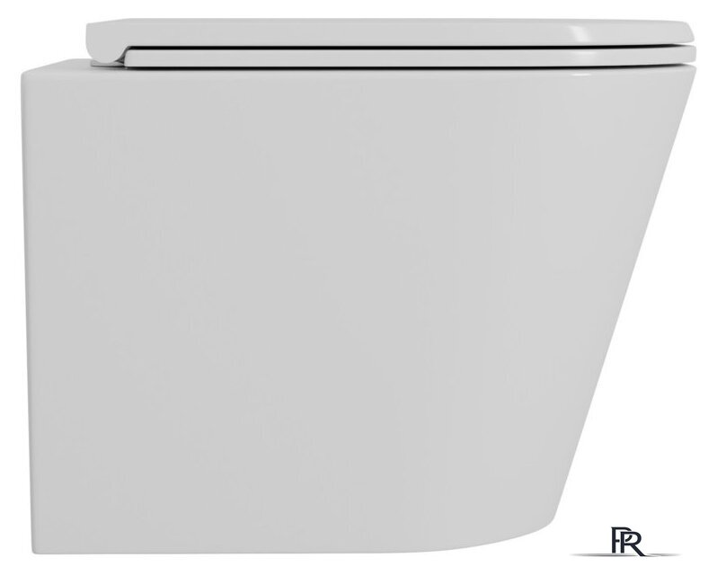 Унитаз подвесной D&K Venice DT1026516 (белый, сиденье микролифт) - Изображение №2 — Интернет-магазин ПроЗаказ