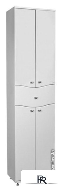  Айсберг Шкаф-пенал Волна 50 с верхним ящиком В1 - Изображение №1 — Интернет-магазин ПроЗаказ