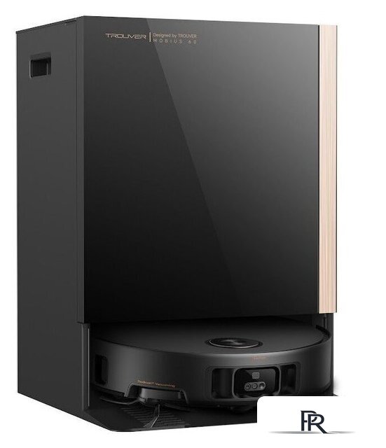 Робот-пылесос Trouver Robot Vacuum Mobius 60 Black RLV83LE (евровилка, черный) - Изображение №1 — Интернет-магазин ПроЗаказ