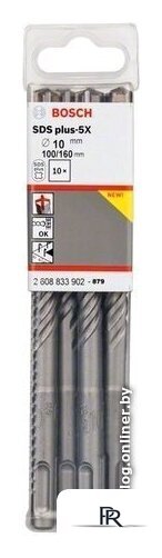 Бур Bosch 2608833902 (10 предметов) - Изображение №1 — Интернет-магазин ПроЗаказ