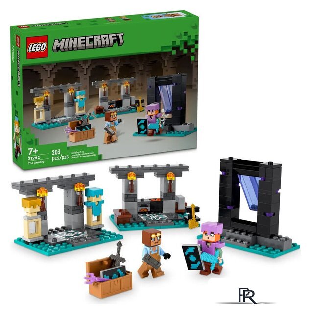 Конструктор LEGO Minecraft 21252 Оружейная комната - Изображение №3 — Интернет-магазин ПроЗаказ