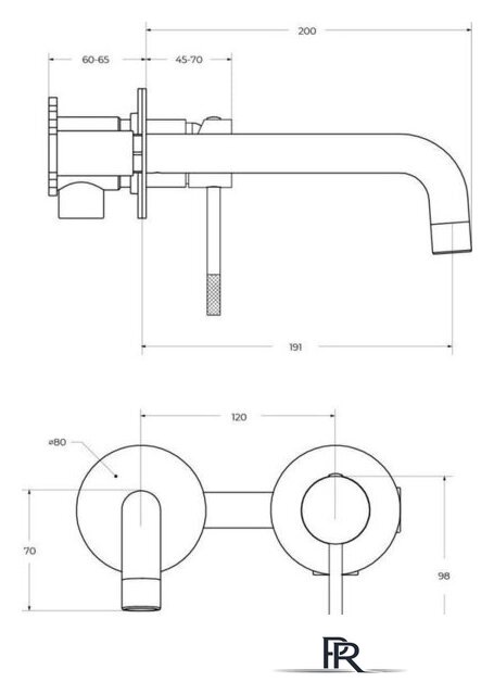Смеситель Cezares RELAX-BLI2-1-01-W0 - Изображение №4 — Интернет-магазин ПроЗаказ