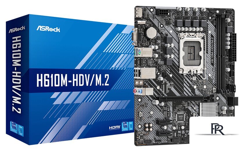 Материнская плата ASRock H610M-HDV/M.2 - Изображение №3 — Интернет-магазин ПроЗаказ