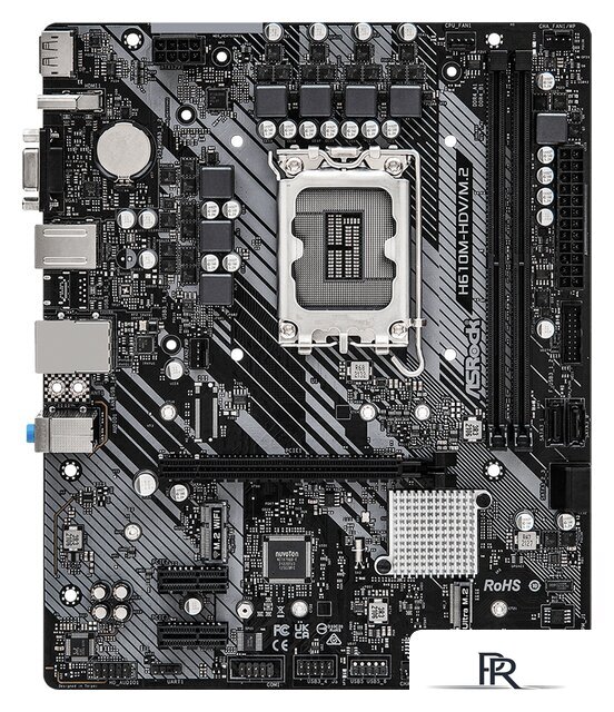 Материнская плата ASRock H610M-HDV/M.2 - Изображение №1 — Интернет-магазин ПроЗаказ