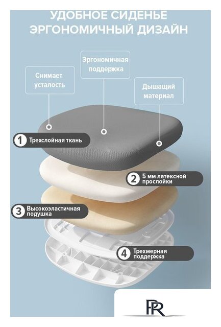 Детское ортопедическое кресло Everprof Kids 104 (темно-серый) - Изображение №7 — Интернет-магазин ПроЗаказ