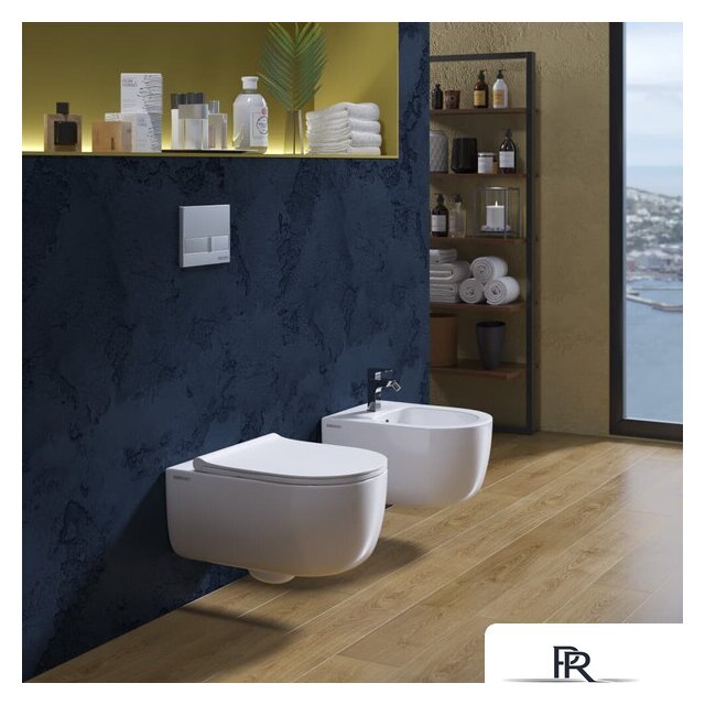 Унитаз подвесной Berges Wasserhaus Ego XL Rimless + Toma Slim SO + Novum525 + L3 043203 - Изображение №9 — Интернет-магазин ПроЗаказ