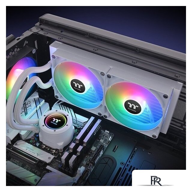 Система жидкостного охлаждения для процессора Thermaltake TH280 V2 ARGB CL-W377-PL14SW-A - Изображение №6 — Интернет-магазин ПроЗаказ