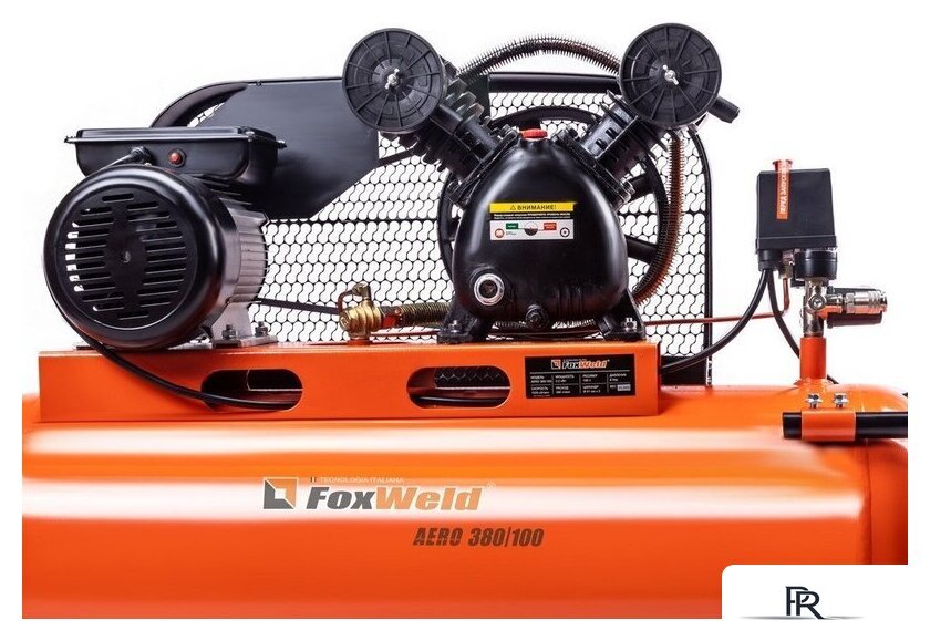 Компрессор FoxWeld Aero 380/100 5962 - Изображение №5 — Интернет-магазин ПроЗаказ
