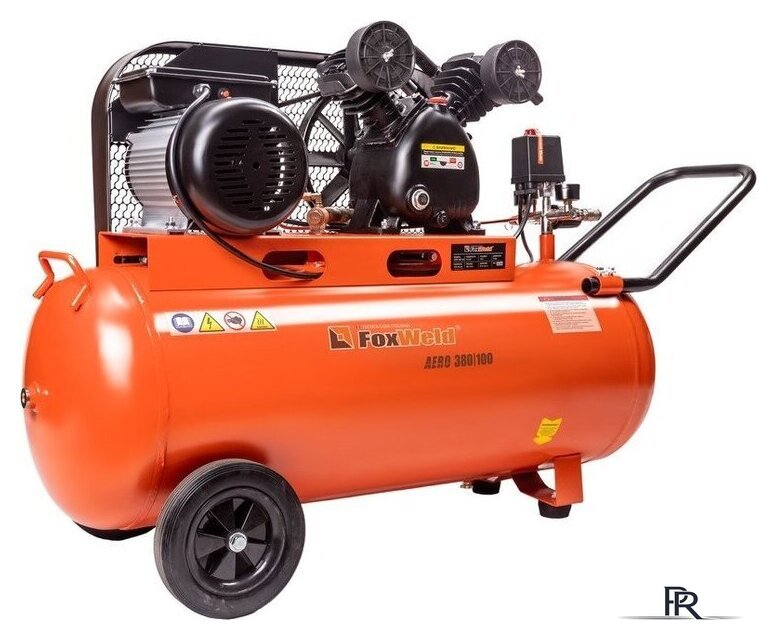 Компрессор FoxWeld Aero 380/100 5962 - Изображение №2 — Интернет-магазин ПроЗаказ