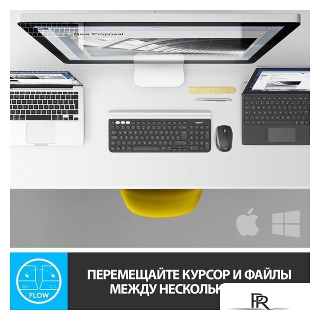 Мышь Logitech MX Anywhere 2S Bluetooth Edition (графитовый) - Изображение №2 — Интернет-магазин ПроЗаказ