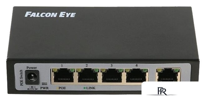 Неуправляемый коммутатор Falcon Eye FE-104POE-S - Изображение №1 — Интернет-магазин ПроЗаказ