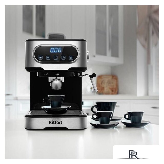 Рожковая кофеварка Kitfort KT-765 - Изображение №8 — Интернет-магазин ПроЗаказ