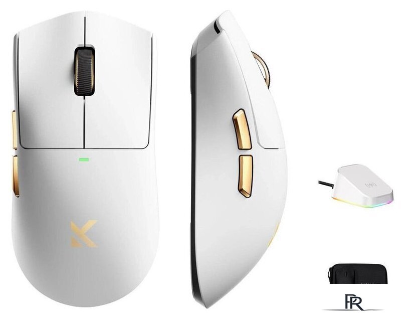 Игровая мышь MCHOSE K7 Ultra Lightweight Wireless (белый) - Изображение №2 — Интернет-магазин ПроЗаказ