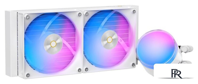 Система жидкостного охлаждения для процессора Ocypus Delta L24 WH ARGB V2 (белый) - Изображение №1 — Интернет-магазин ПроЗаказ