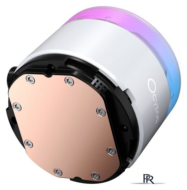 Система жидкостного охлаждения для процессора Ocypus Delta L24 WH ARGB V2 (белый) - Изображение №3 — Интернет-магазин ПроЗаказ