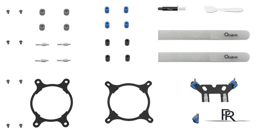 Система жидкостного охлаждения для процессора Ocypus Delta L24 WH ARGB V2 (белый) - Изображение №6 — Интернет-магазин ПроЗаказ