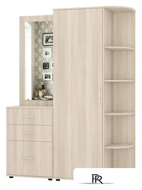 Стенка Интермебель Визит-3 (ясень шимо светлый) - Изображение №1 — Интернет-магазин ПроЗаказ