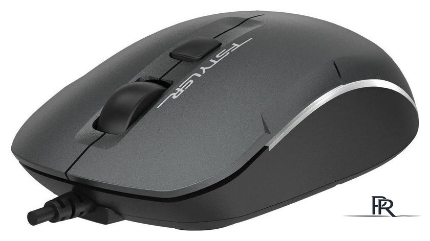 Мышь A4Tech Fstyler FM26S (серый) - Изображение №2 — Интернет-магазин ПроЗаказ