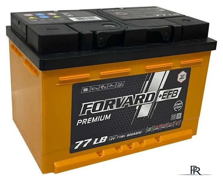 Автомобильный аккумулятор Forvard EFB Premium R+ низк. (77 А·ч) - Изображение №1 — Интернет-магазин ПроЗаказ