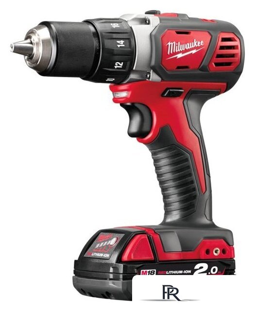 Дрель-шуруповерт Milwaukee M18 BDD-202C 4933443555 (с 2-мя АКБ, кейс) - Изображение №2 — Интернет-магазин ПроЗаказ