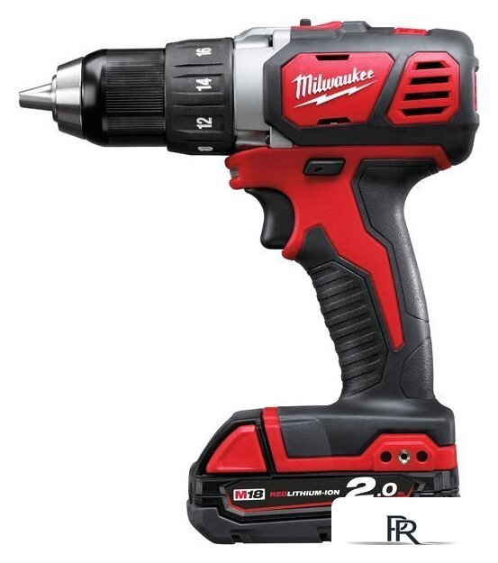 Дрель-шуруповерт Milwaukee M18 BDD-202C 4933443555 (с 2-мя АКБ, кейс) - Изображение №1 — Интернет-магазин ПроЗаказ