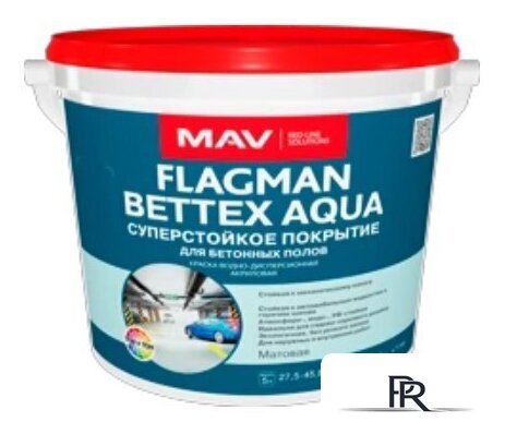 Краска Flagman Bettex Aqua 11 л (серый матовый) - Изображение №1 — Интернет-магазин ПроЗаказ