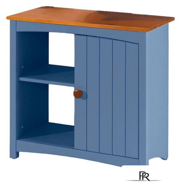  Диприз Тумба под умывальник Paula Д.1329.1 (голубой воск/черри) - Изображение №1 — Интернет-магазин ПроЗаказ