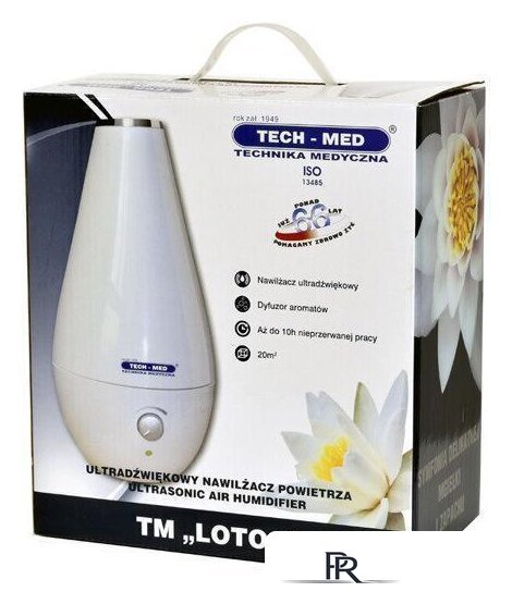 Увлажнитель воздуха Tech-Med TM Lotos (черный) - Изображение №4 — Интернет-магазин ПроЗаказ