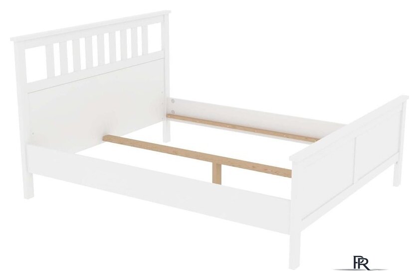 Кровать ММЦ Кантри 180x200 (белый лак) - Изображение №2 — Интернет-магазин ПроЗаказ