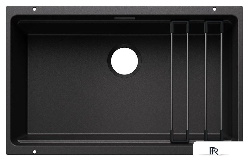 Кухонная мойка Blanco Etagon 700-U Coloured Components 527765 (антрацит) - Изображение №1 — Интернет-магазин ПроЗаказ