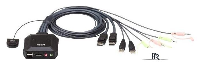 KVM переключатель Aten CS22DP-AT - Изображение №1 — Интернет-магазин ПроЗаказ