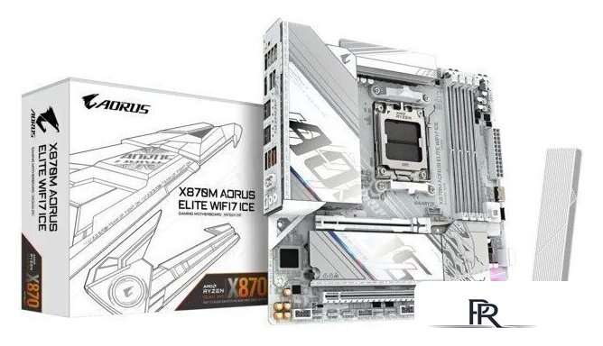 Материнская плата Gigabyte X870M Aorus Elite WiFi7 Ice - Изображение №5 — Интернет-магазин ПроЗаказ