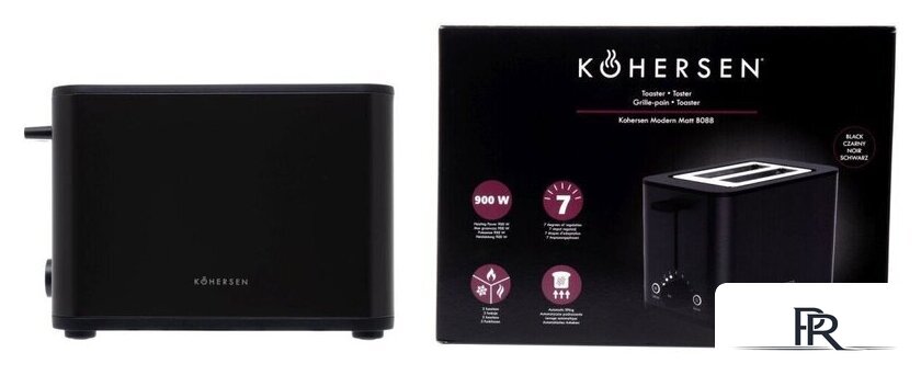 Тостер Kohersen Modern Matt B088 72204 - Изображение №7 — Интернет-магазин ПроЗаказ