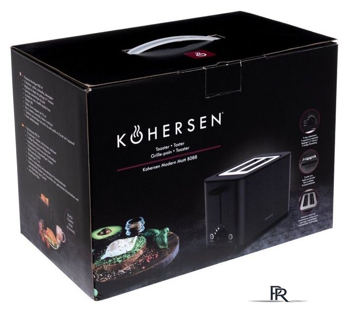 Тостер Kohersen Modern Matt B088 72204 - Изображение №8 — Интернет-магазин ПроЗаказ