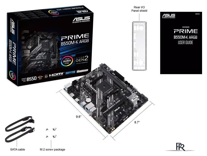 Материнская плата ASUS Prime B550M-K ARGB - Изображение №7 — Интернет-магазин ПроЗаказ