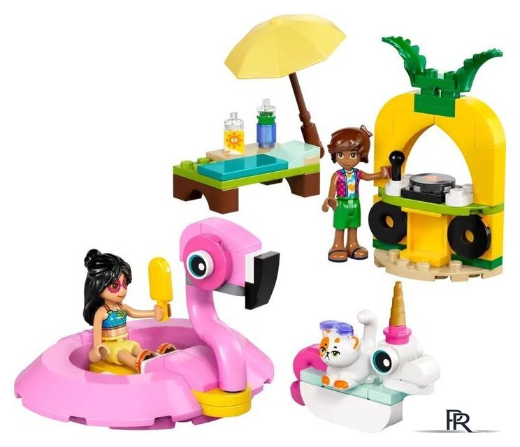 Конструктор LEGO Friends Вечеринка у бассейна с единорогами и фламинго 42658 - Изображение №1 — Интернет-магазин ПроЗаказ