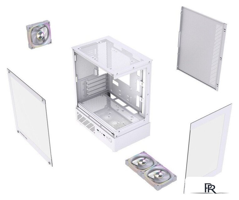 Корпус Powercase Vision Micro M1 ARGB CVMM1W-A3 - Изображение №7 — Интернет-магазин ПроЗаказ