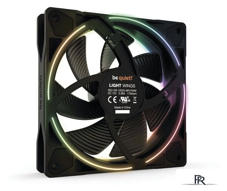 Вентилятор для корпуса be quiet! Light Wings 120mm PWM BL072 - Изображение №4 — Интернет-магазин ПроЗаказ