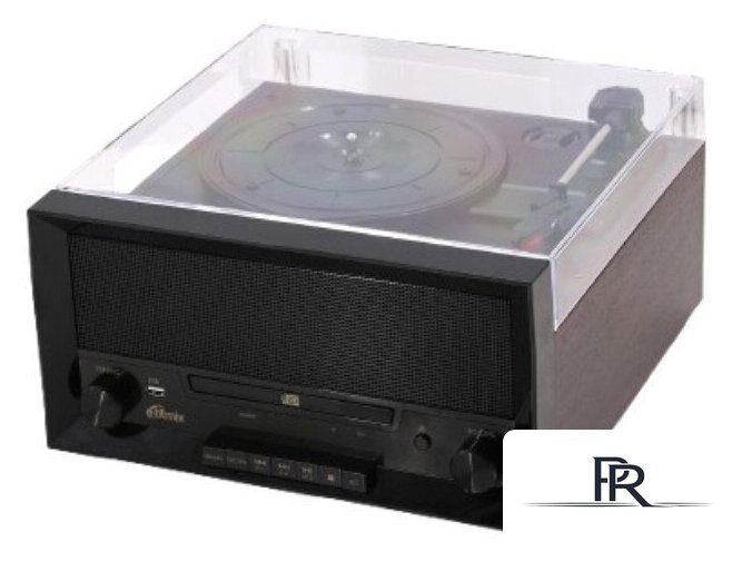 Многофункциональный аудиоцентр Ritmix LP-400B (черный/коричневый) - Изображение №1 — Интернет-магазин ПроЗаказ